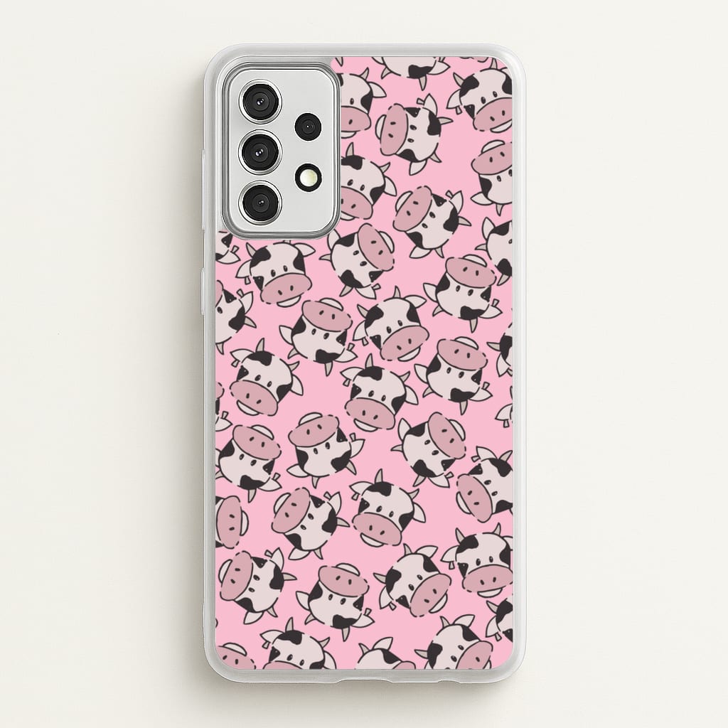 Cows - Animal Patterns - Animal Patterns Phone Case for Galaxy A52 / A52s