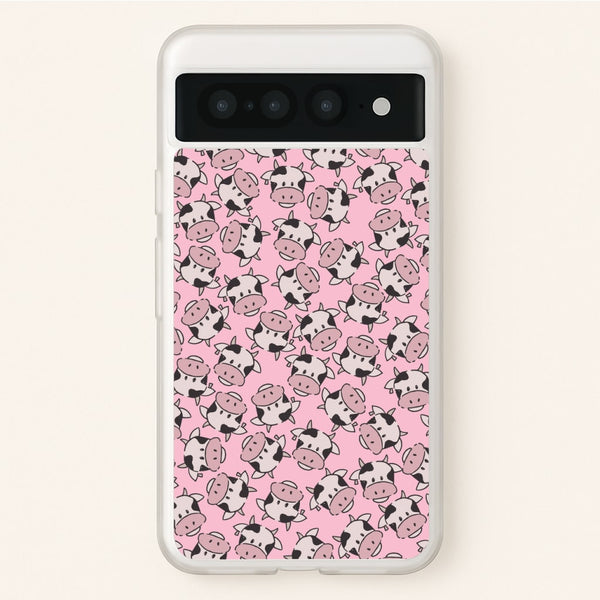 Cows - Animal Patterns - Animal Patterns Phone Case for Google Pixel 7 Pro