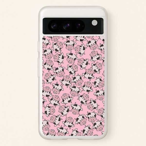 Cows - Animal Patterns - Animal Patterns Phone Case for Google Pixel 8 Pro