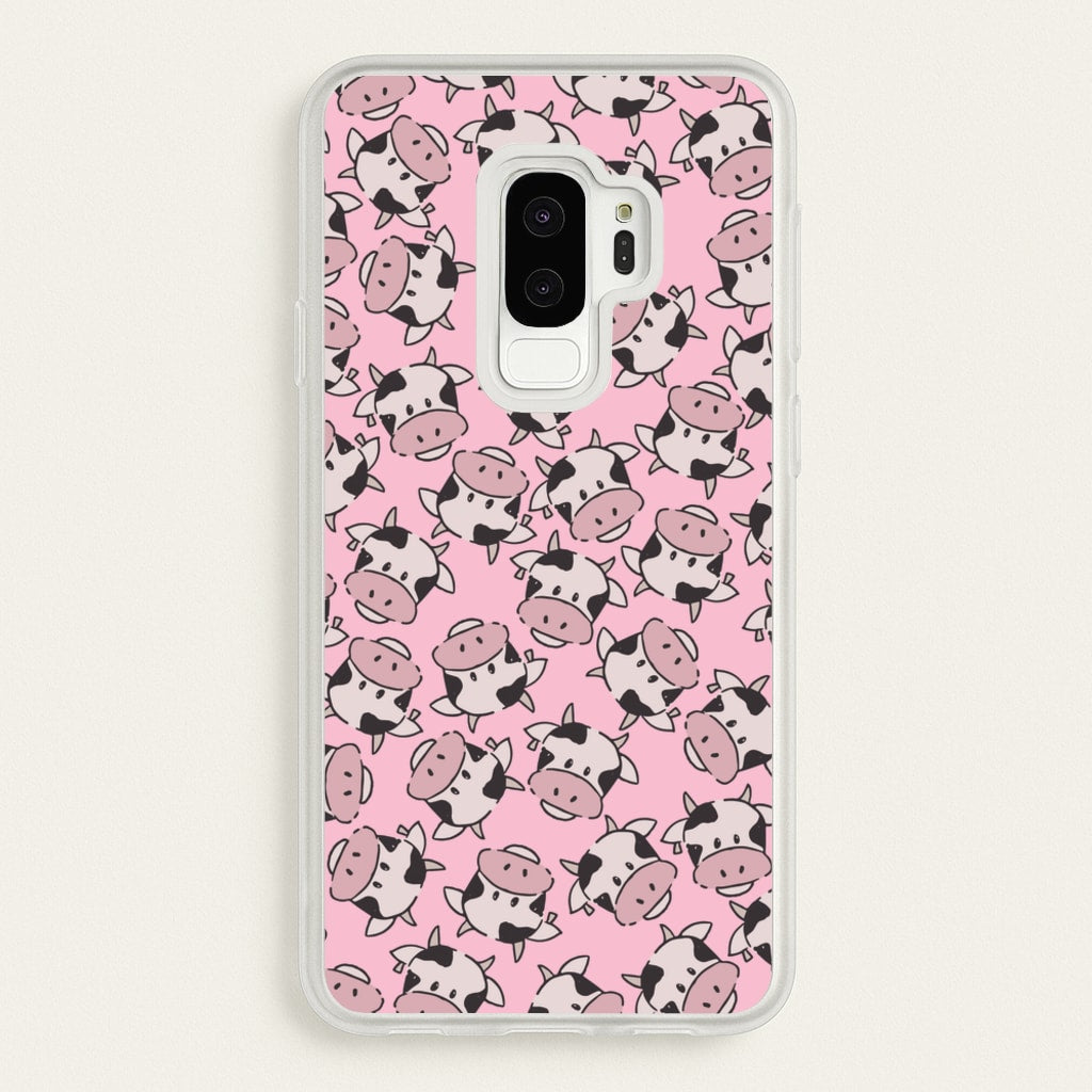 Cows - Animal Patterns - Animal Patterns Phone Case for Galaxy S9 Plus