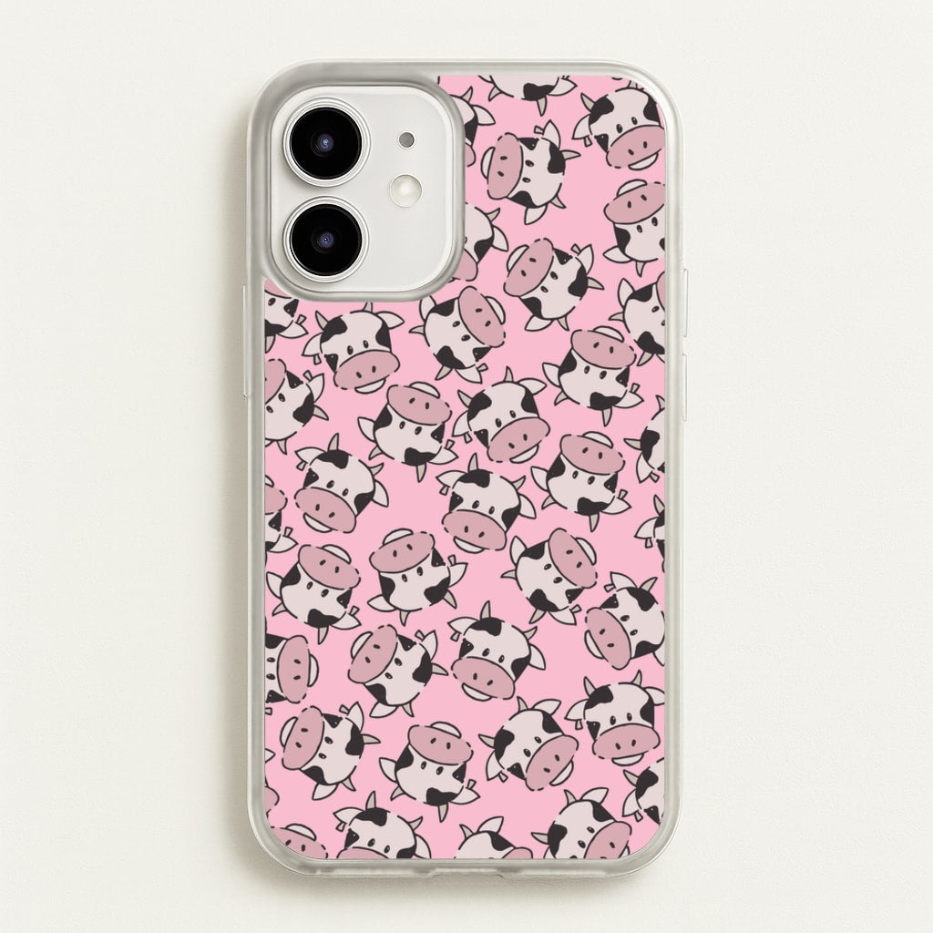 Cows - Animal Patterns - Animal Patterns Phone Case for iPhone 12 / 12 Pro