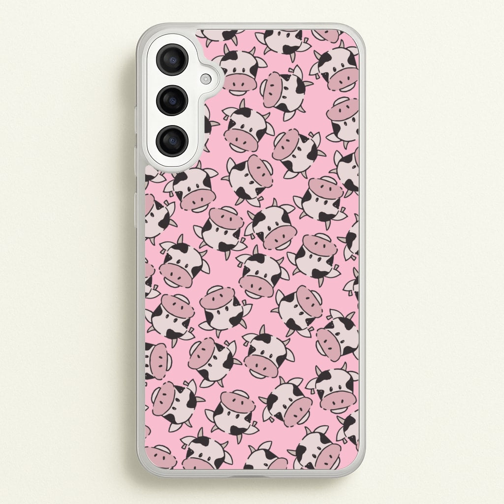 Cows - Animal Patterns - Animal Patterns Phone Case for Galaxy A34