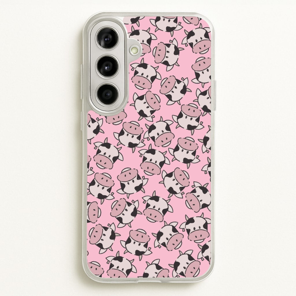 Cows - Animal Patterns - Animal Patterns Phone Case for Galaxy A56