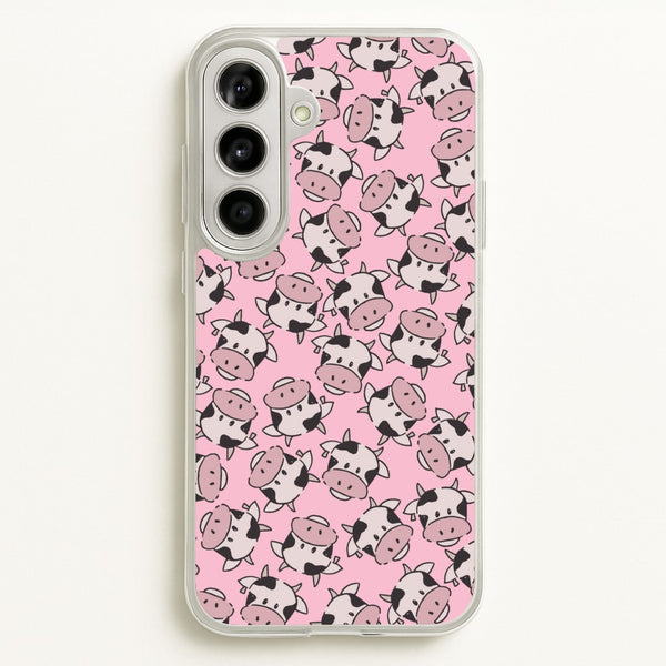 Cows - Animal Patterns - Animal Patterns Phone Case for Galaxy A56