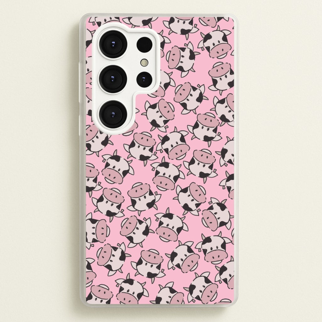 Cows - Animal Patterns - Animal Patterns Phone Case for Galaxy S25 Ultra