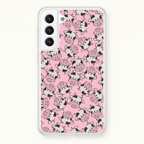 Cows - Animal Patterns - Animal Patterns Phone Case for Galaxy S21FE
