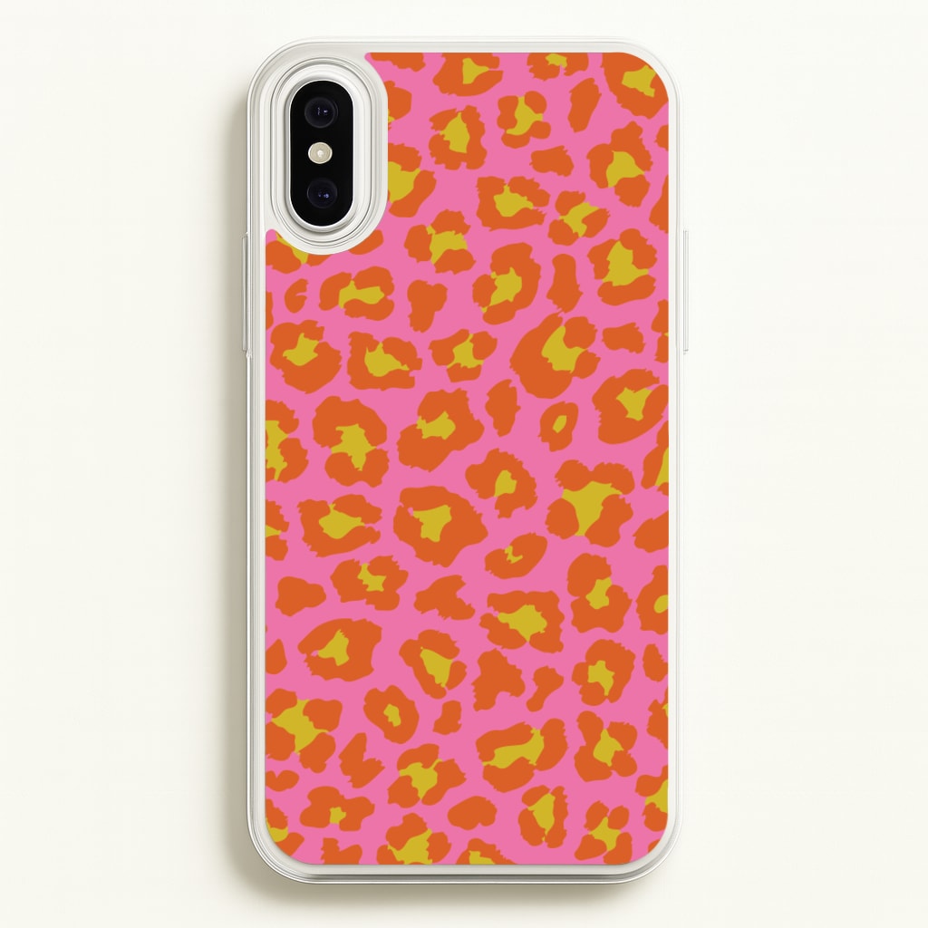 Vibrant Cheetah Print - Animal Patterns Phone Case for iPhone XS Max