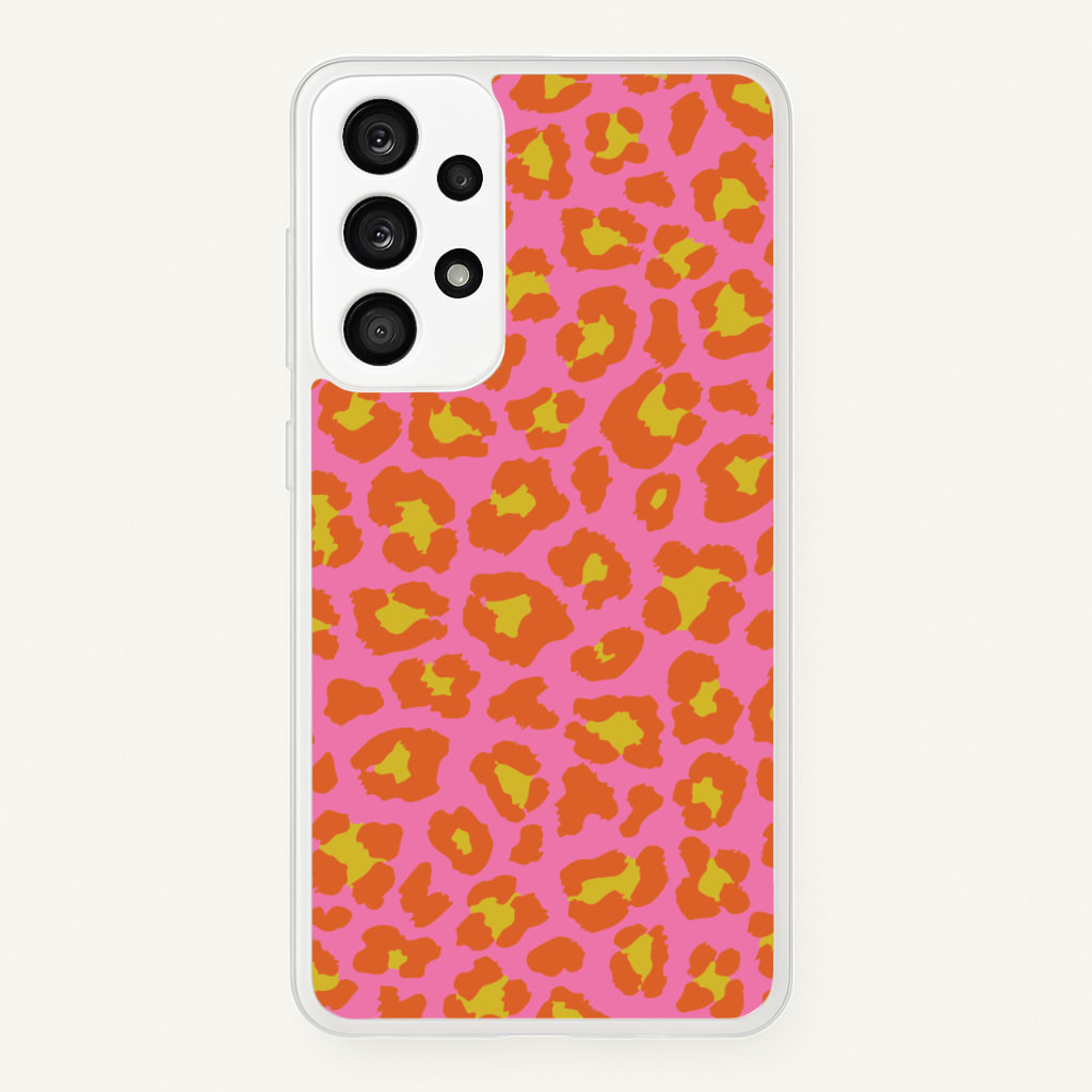 Vibrant Cheetah Print - Animal Patterns Phone Case for Galaxy A53