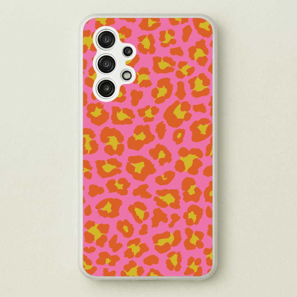 Vibrant Cheetah Print - Animal Patterns Phone Case for Galaxy A13