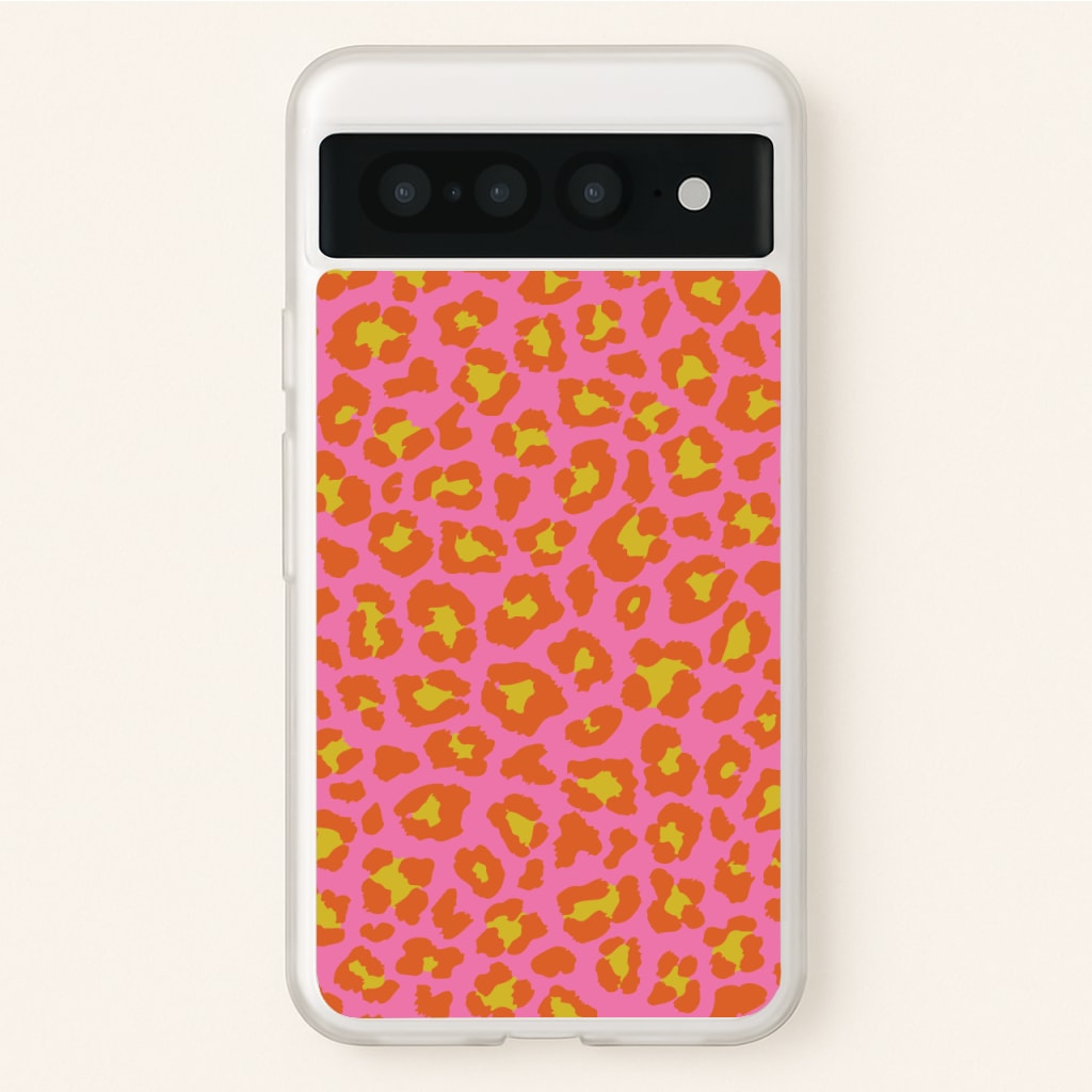Vibrant Cheetah Print - Animal Patterns Phone Case for Google Pixel 7 Pro