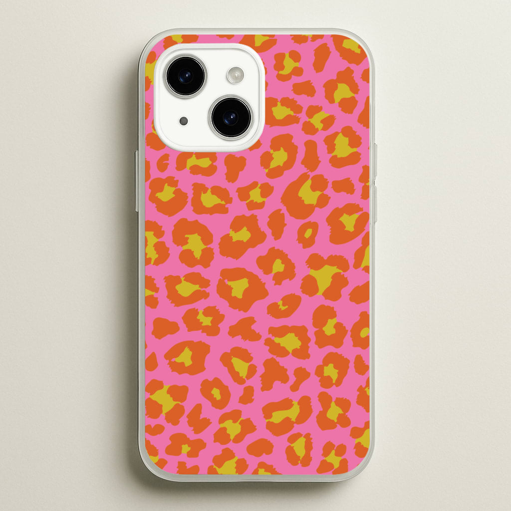 Vibrant Cheetah Print - Animal Patterns Phone Case for iPhone 14 Plus