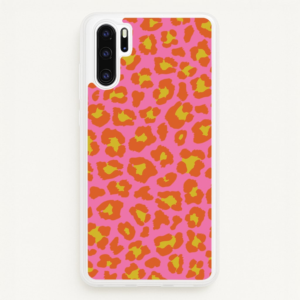 Vibrant Cheetah Print - Animal Patterns Phone Case for Huawei P30 Pro