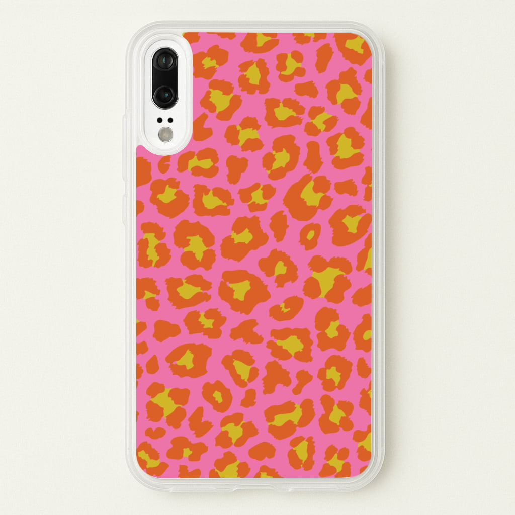 Vibrant Cheetah Print - Animal Patterns Phone Case for Huawei P20