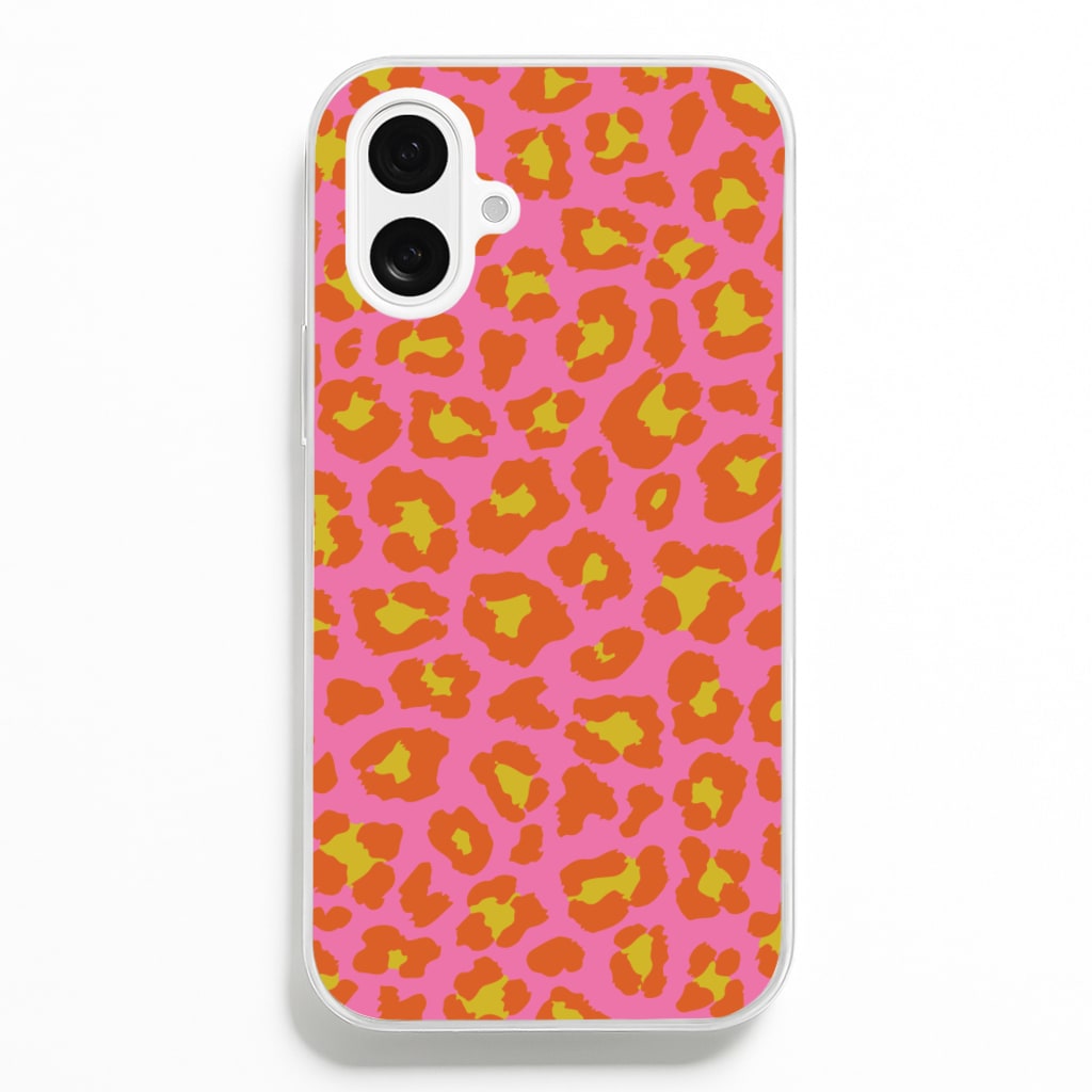 Vibrant Cheetah Print - Animal Patterns Phone Case for iPhone 16 Plus