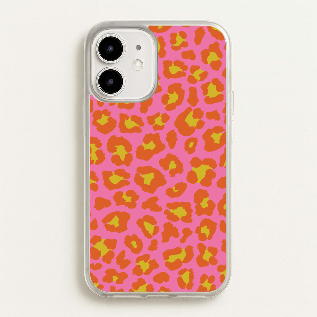 Vibrant Cheetah Print - Animal Patterns Phone Case for iPhone 12 / 12 Pro