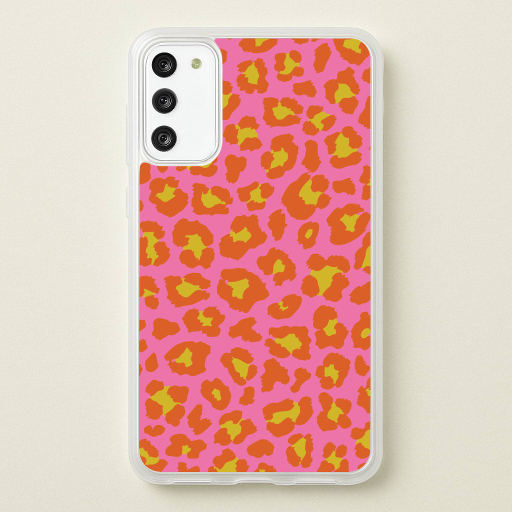 Vibrant Cheetah Print - Animal Patterns Phone Case for Galaxy S20FE