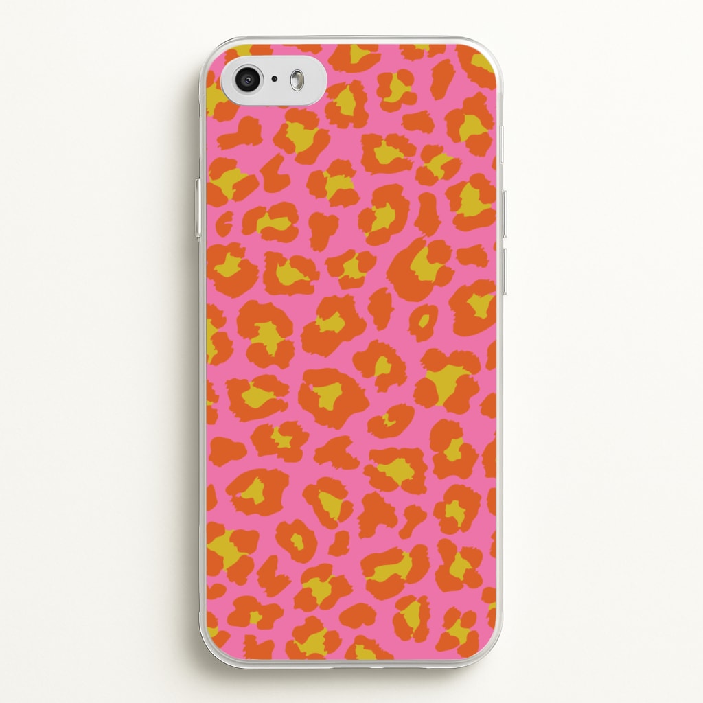 Vibrant Cheetah Print - Animal Patterns Phone Case for iPhone 5 / 5s / SE 2016