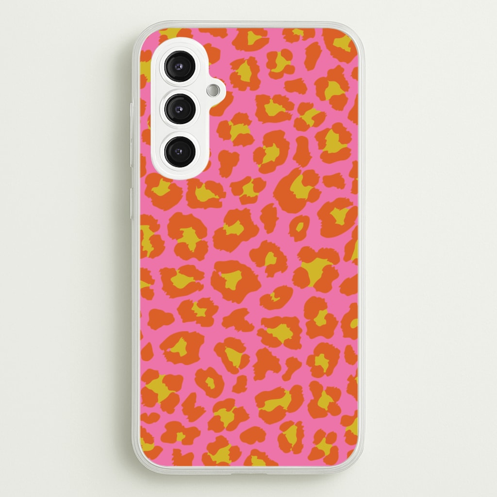 Vibrant Cheetah Print - Animal Patterns Phone Case for Galaxy S23FE