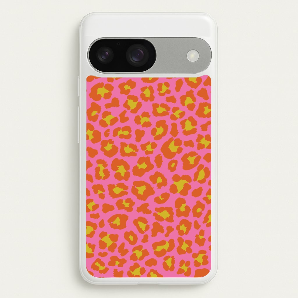 Vibrant Cheetah Print - Animal Patterns Phone Case for Google Pixel 9 / 9 Pro
