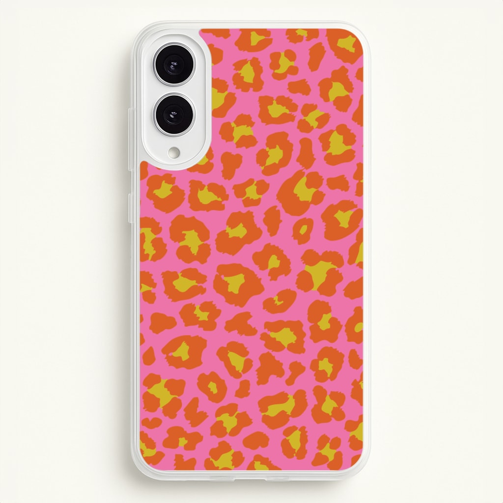 Vibrant Cheetah Print - Animal Patterns Phone Case for Galaxy S25 Edge