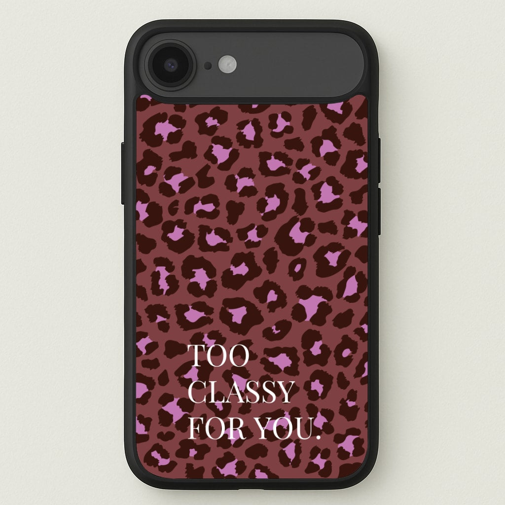 Too Classy Cheetah Print Phone Case for iPhone 17 Air