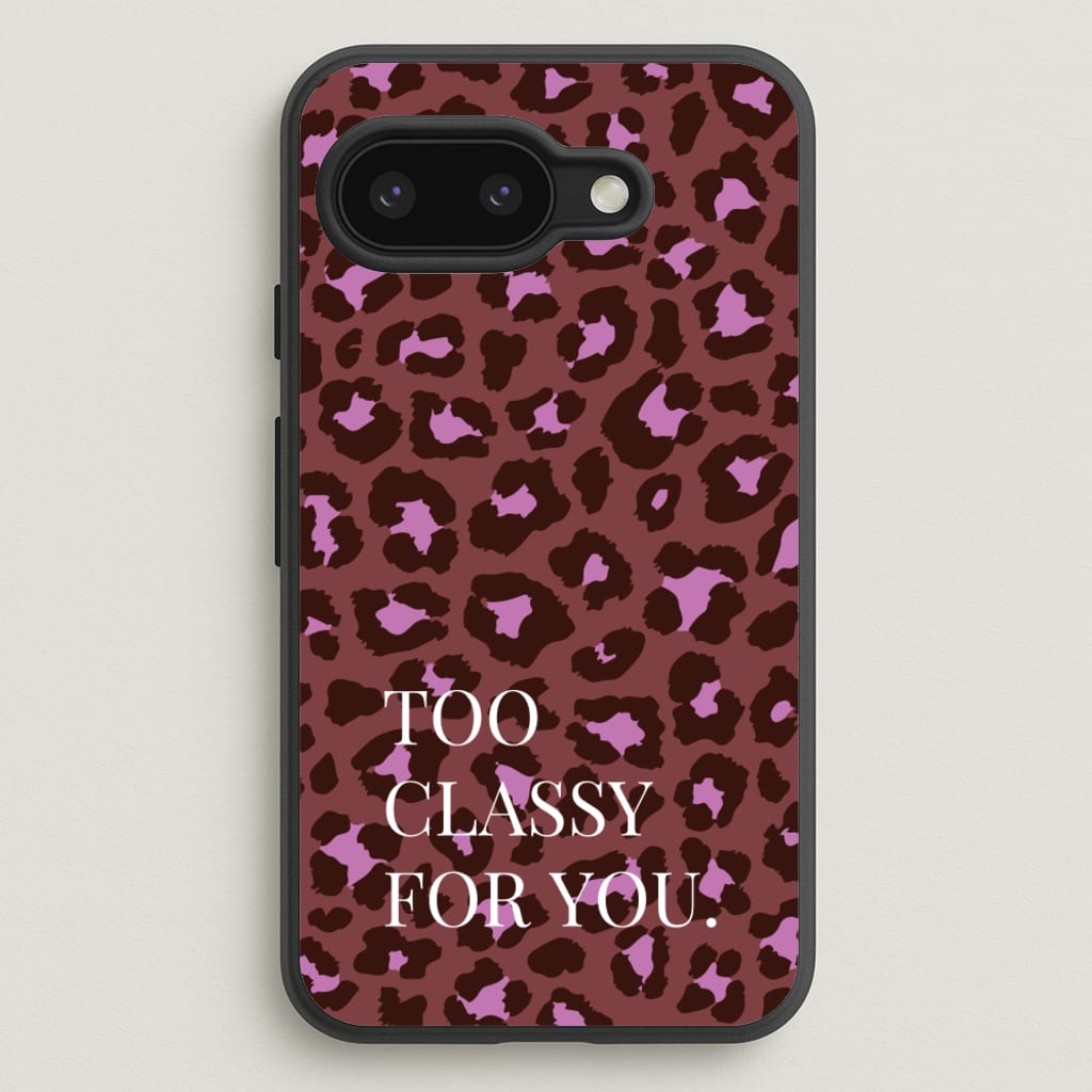 Too Classy Cheetah Print - Animal Patterns Phone Case for Google Pixel 9a