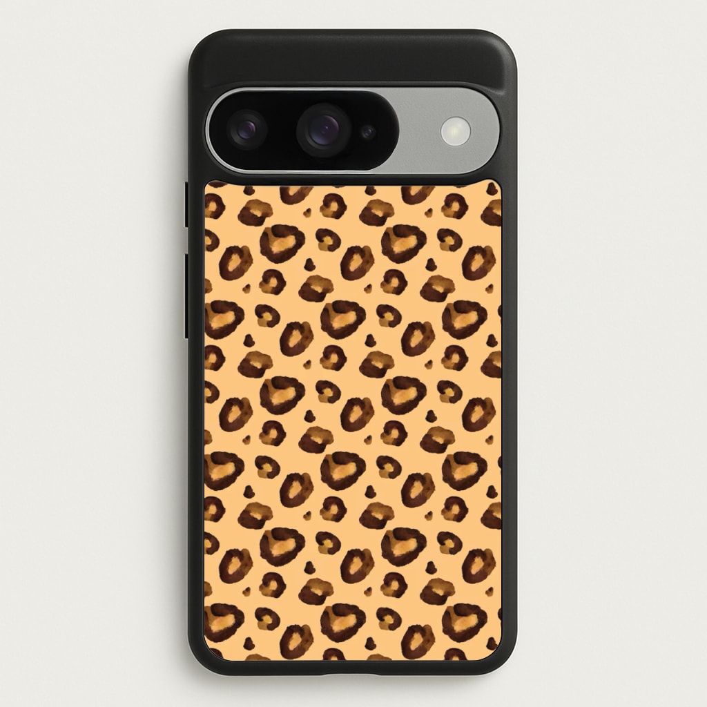Watercolour Cheetah Print Phone Case for Google Pixel 10 / 10 Pro