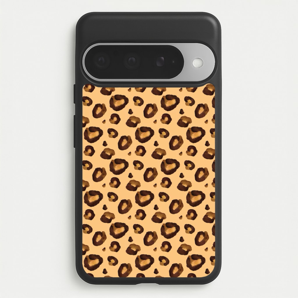 Watercolour Cheetah Print Phone Case for Google Pixel 10 Pro XL