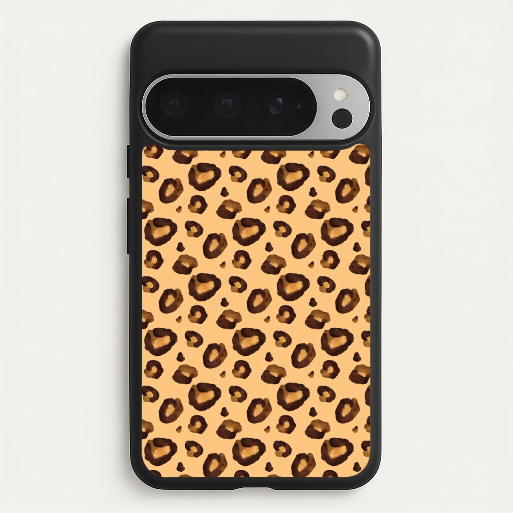 Watercolour Cheetah Print - Animal Patterns Phone Case for Google Pixel 9 Pro XL