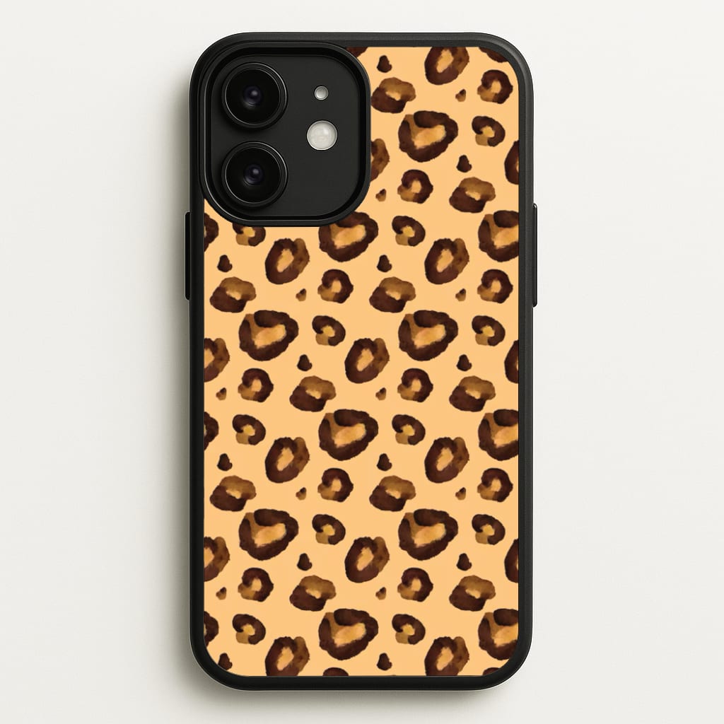 Watercolour Cheetah Print - Animal Patterns Phone Case for iPhone 11