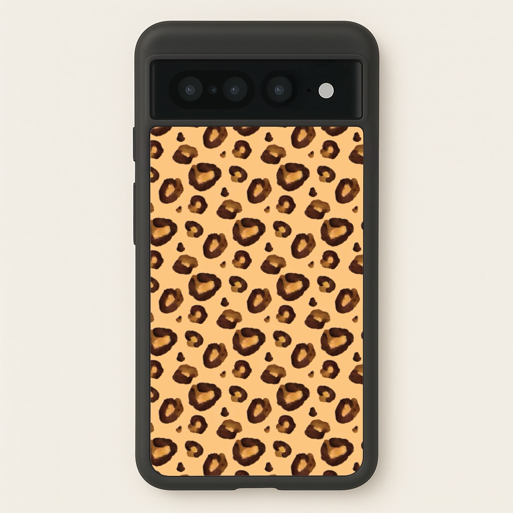 Watercolour Cheetah Print - Animal Patterns Phone Case for Google Pixel 7 Pro