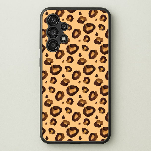 Watercolour Cheetah Print - Animal Patterns Phone Case for Galaxy A13