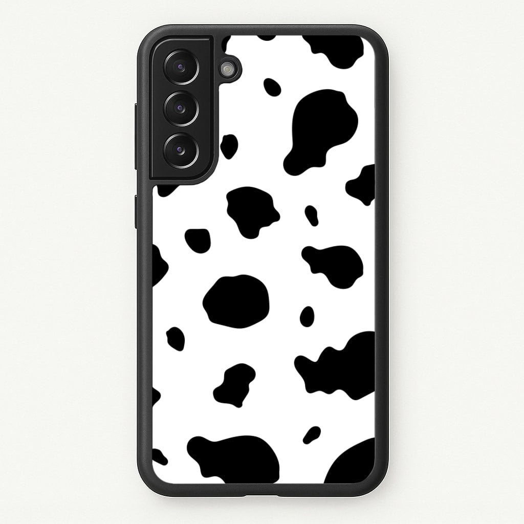 Cow Print 2 - Animal Patterns Phone Case for Galaxy S21