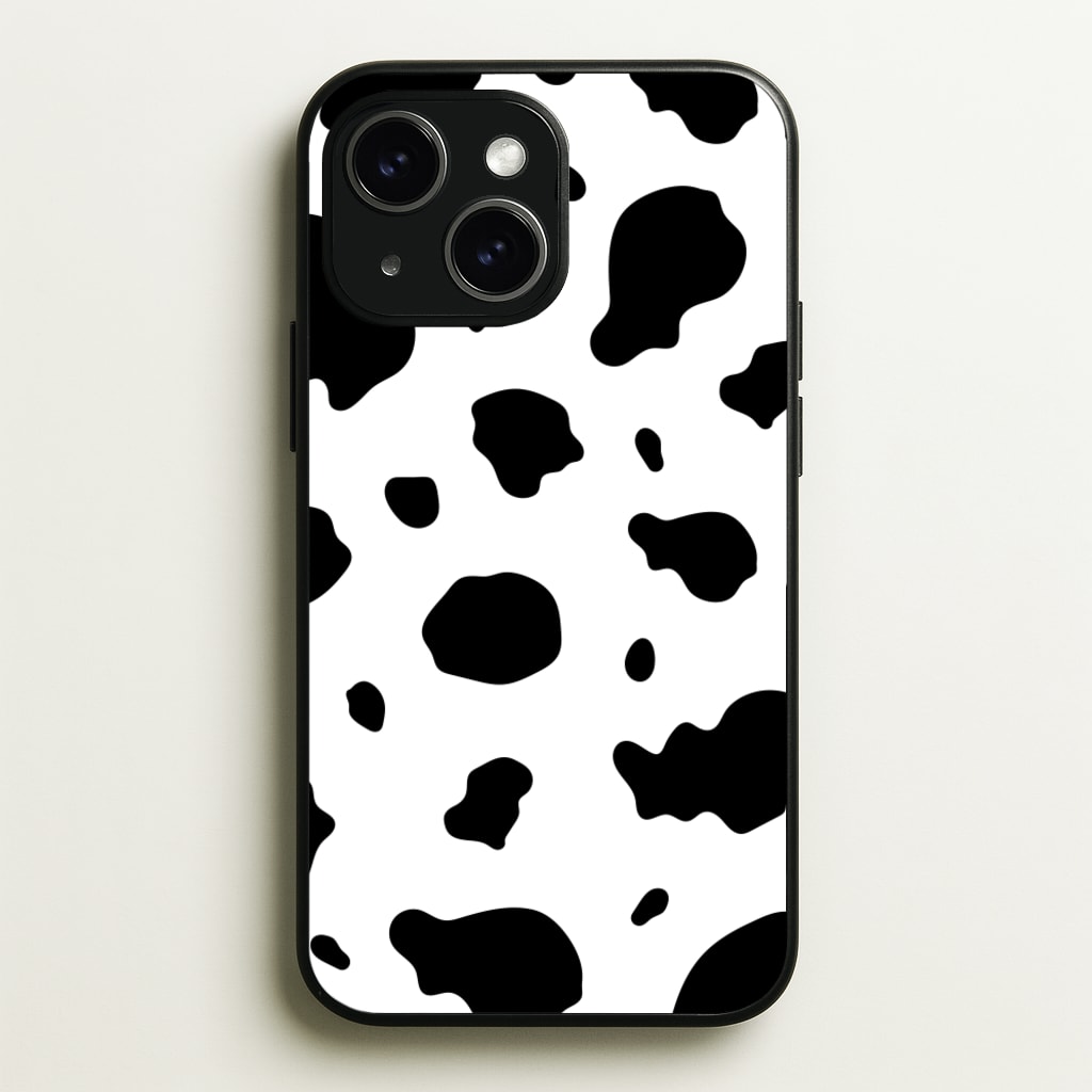 Cow Print 2 - Animal Patterns Phone Case for iPhone 15