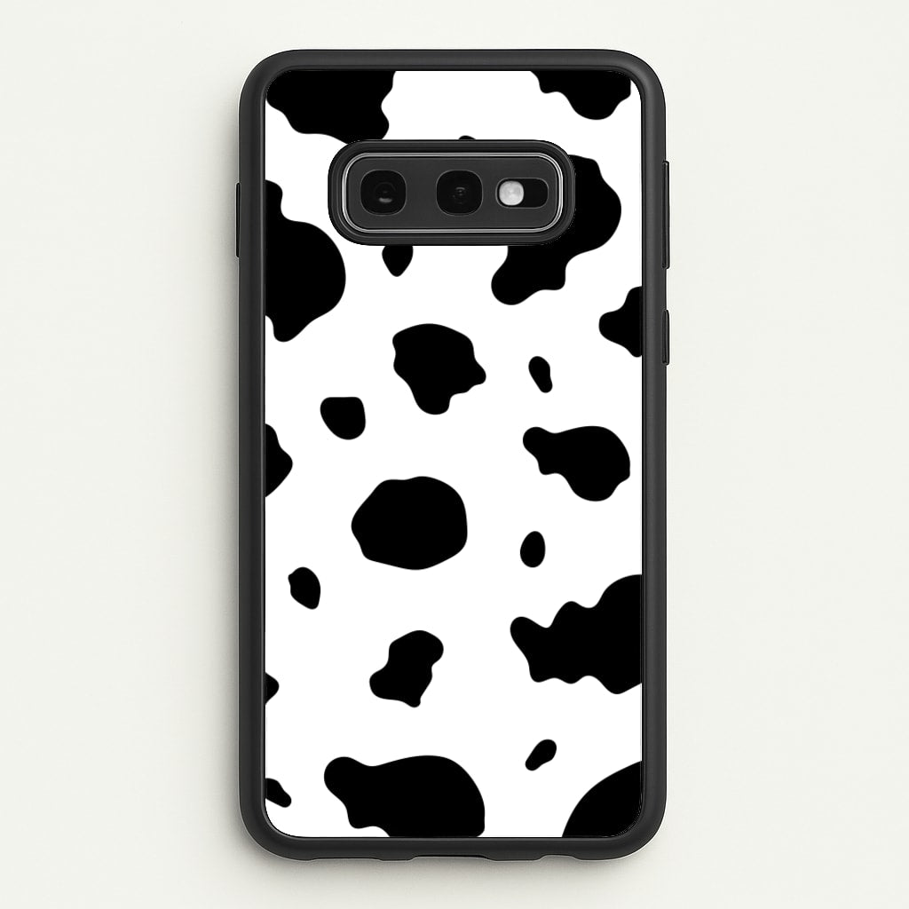 Cow Print 2 - Animal Patterns Phone Case for Galaxy S10e