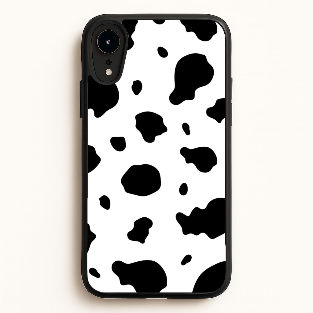 Cow Print 2 - Animal Patterns Phone Case for iPhone XR