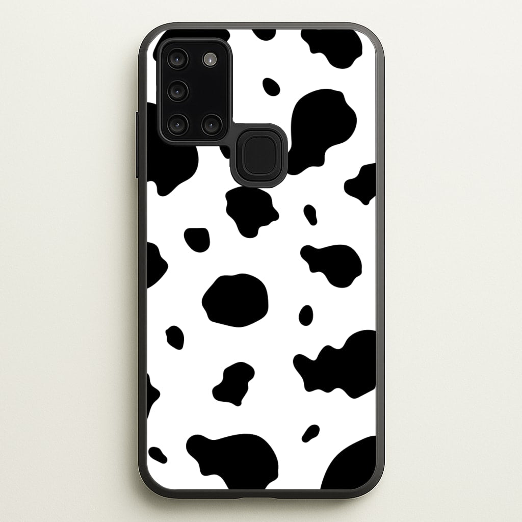 Cow Print 2 - Animal Patterns Phone Case for Galaxy A21s
