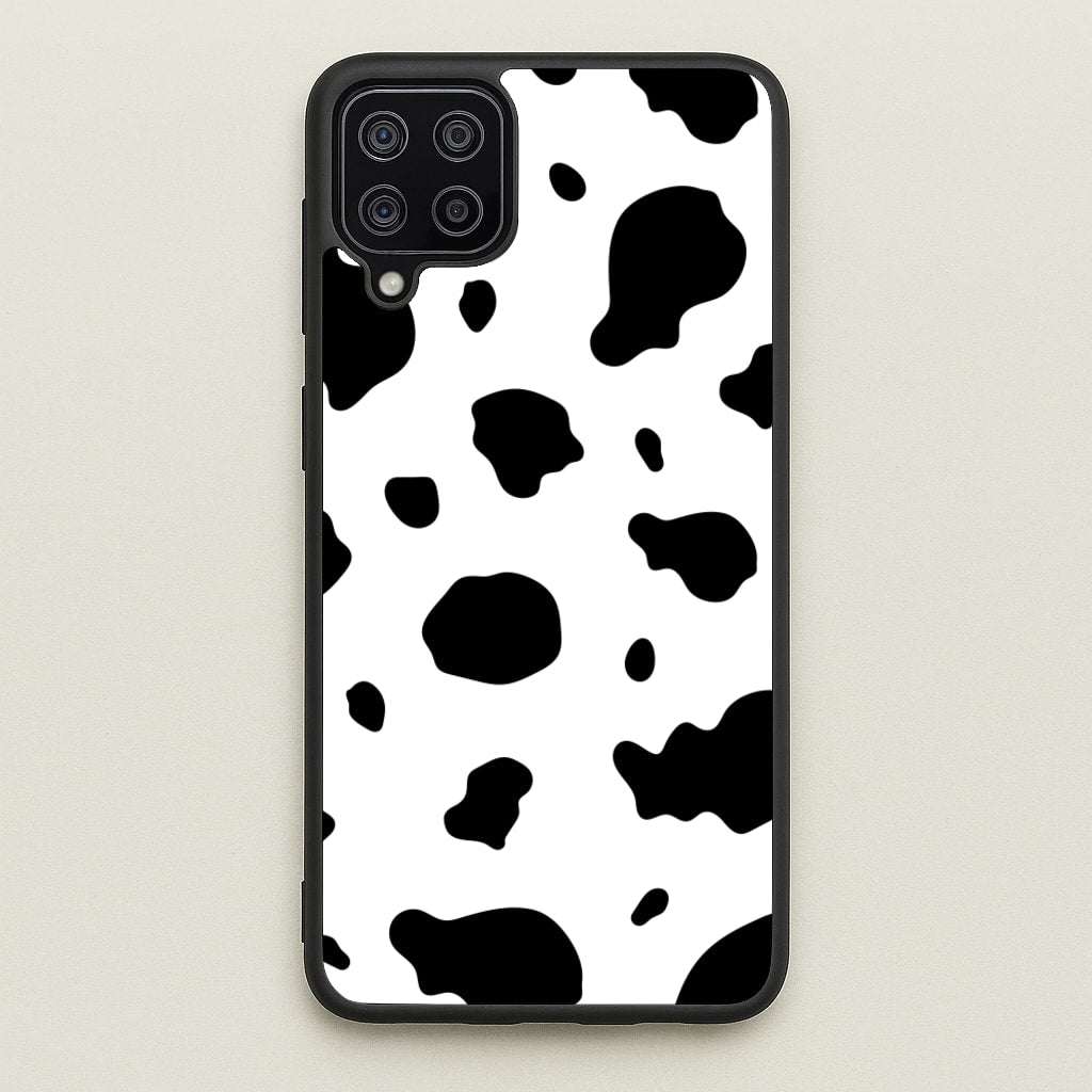 Cow Print 2 - Animal Patterns Phone Case for Galaxy A12