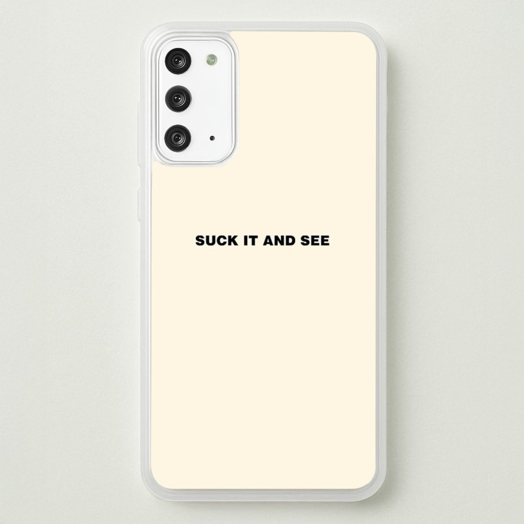 Suck It and See - Arctic Monkeys Phone Case for Galaxy Note 20