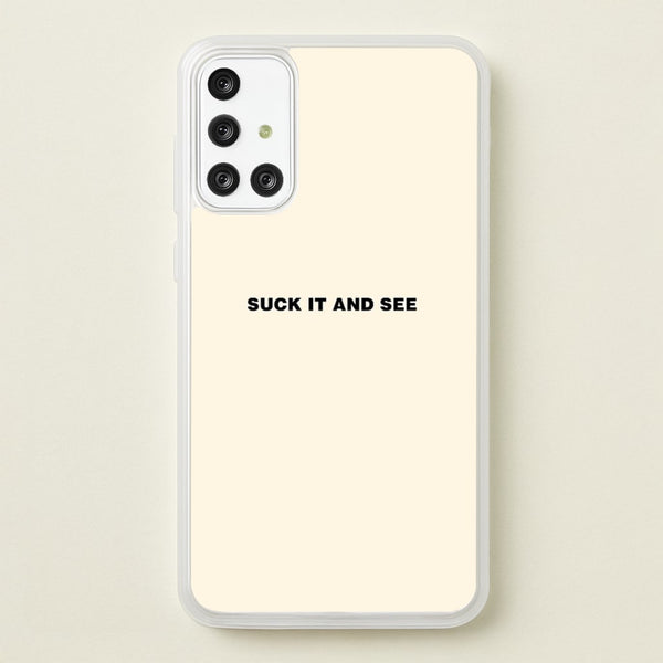 Suck It and See - Arctic Monkeys Phone Case for Galaxy A71
