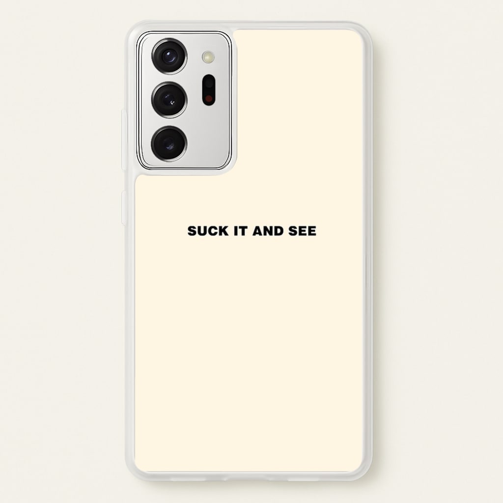 Suck It and See - Arctic Monkeys Phone Case for Galaxy Note 20 Ultra