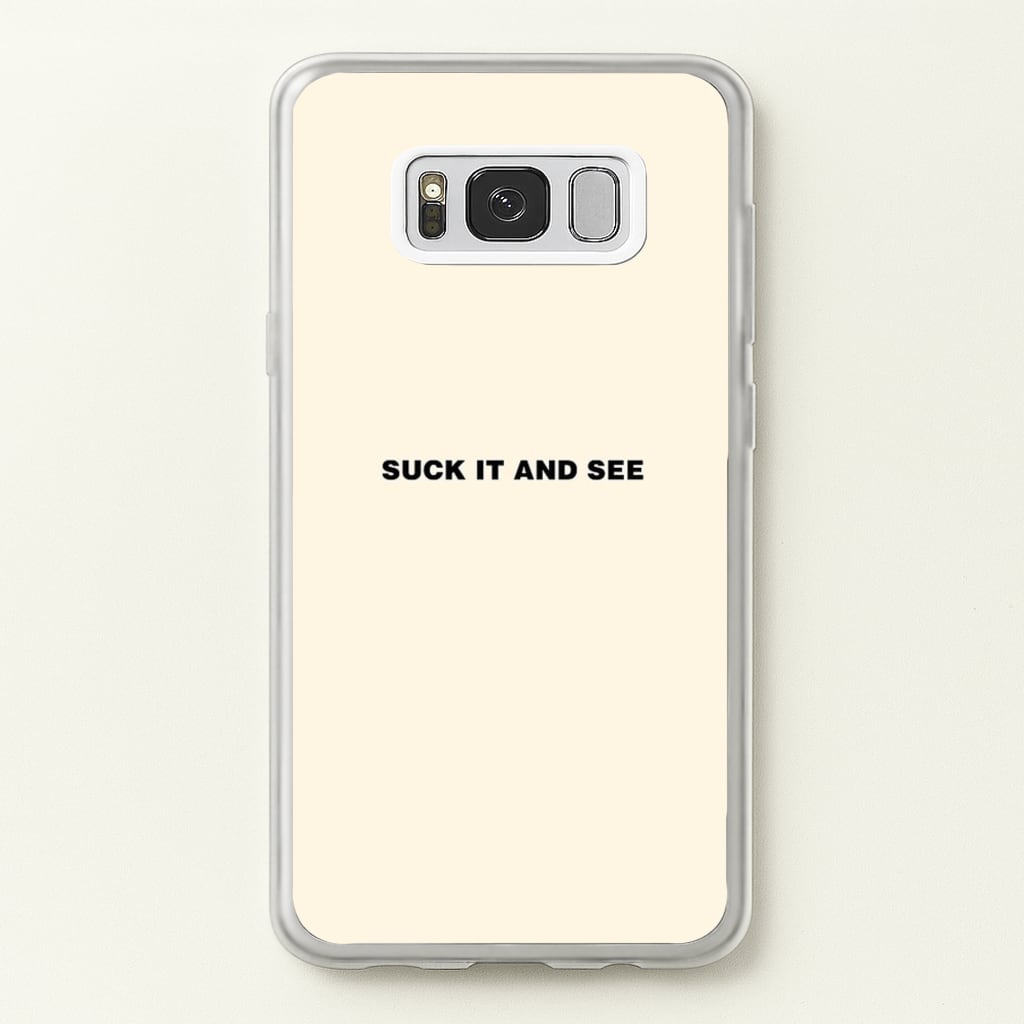 Suck It and See - Arctic Monkeys Phone Case for Galaxy S8 Plus