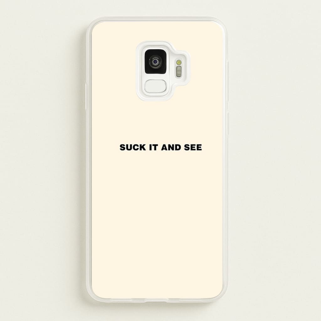 Suck It and See - Arctic Monkeys Phone Case for Galaxy S9