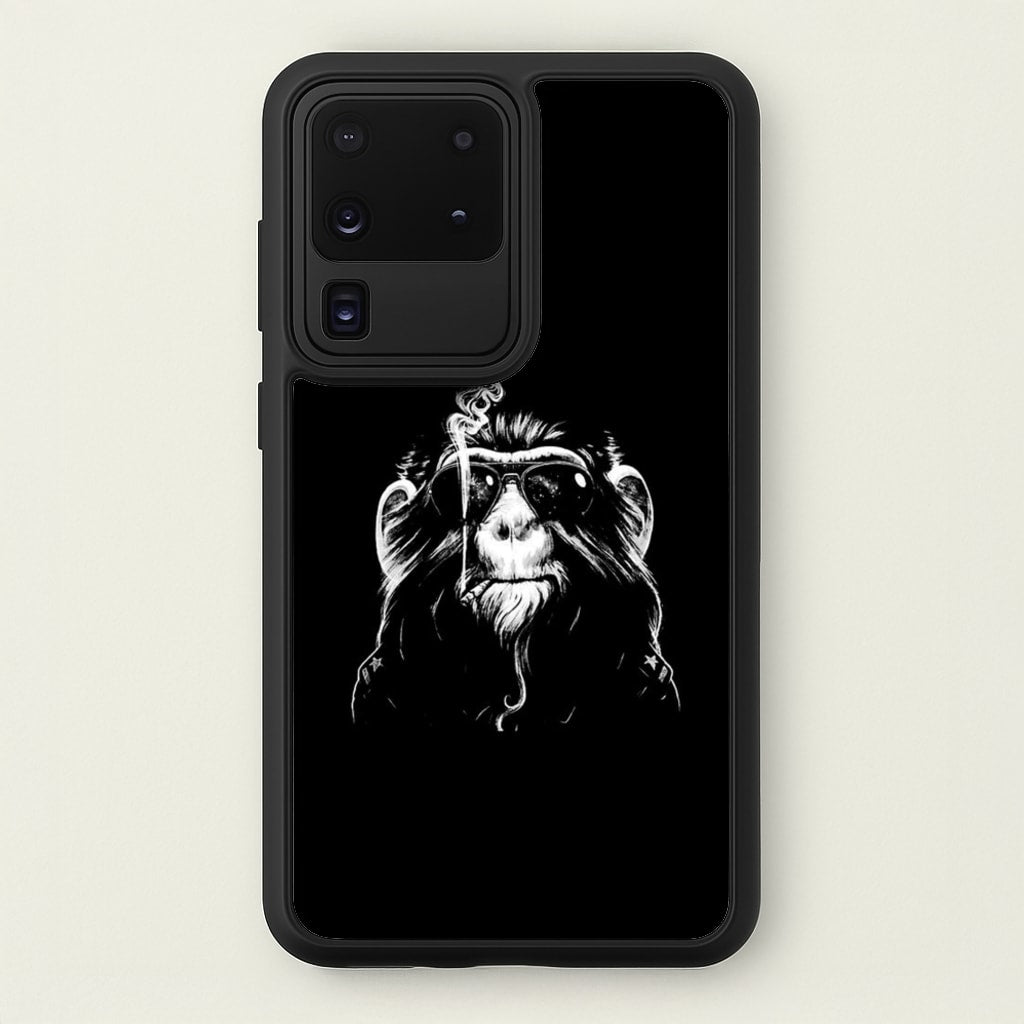 Smoking Monkey - Arctic Monkeys Phone Case for Galaxy S20 Ultra
