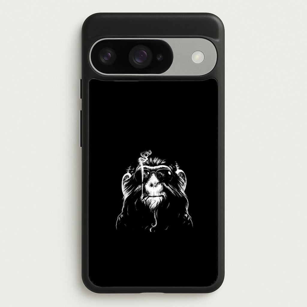 Smoking Monkey Phone Case for Google Pixel 10 / 10 Pro