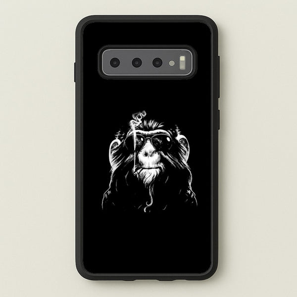 Smoking Monkey - Arctic Monkeys Phone Case for Galaxy S10 Plus
