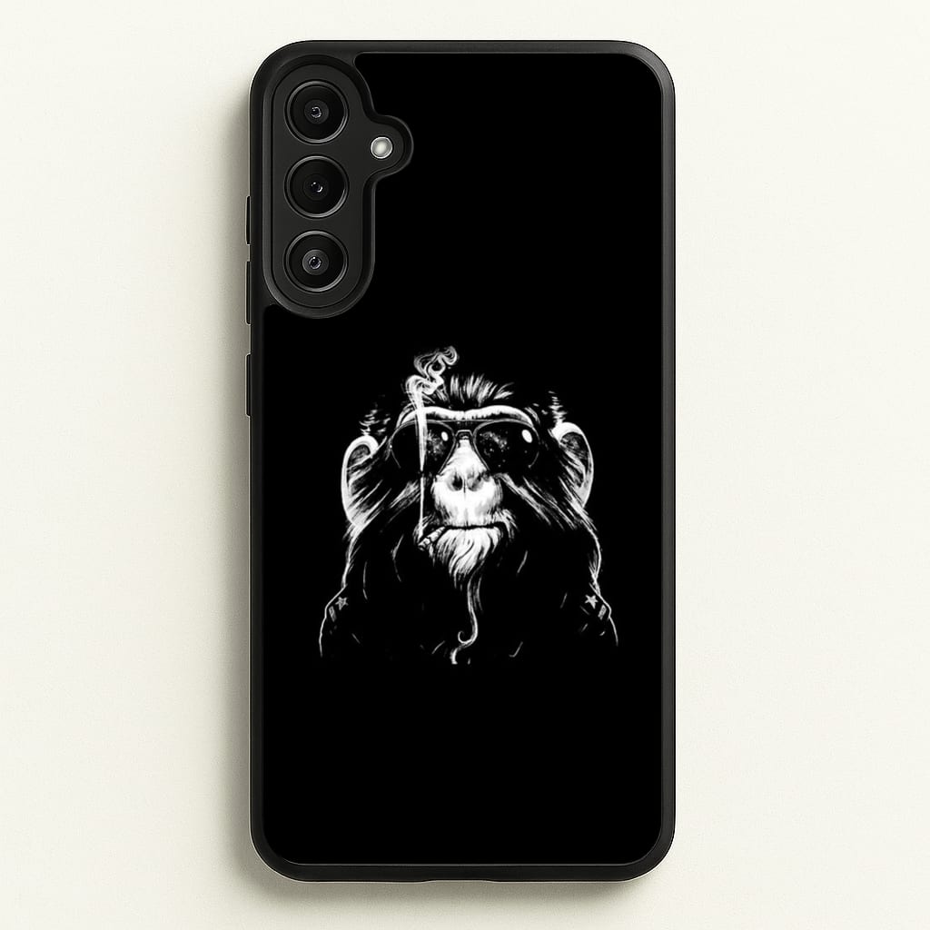 Smoking Monkey - Arctic Monkeys Phone Case for Galaxy A36