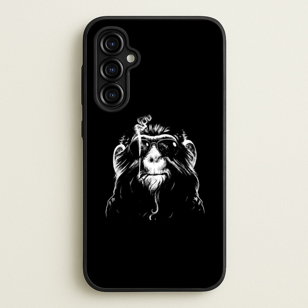 Smoking Monkey - Arctic Monkeys Phone Case for Galaxy A54