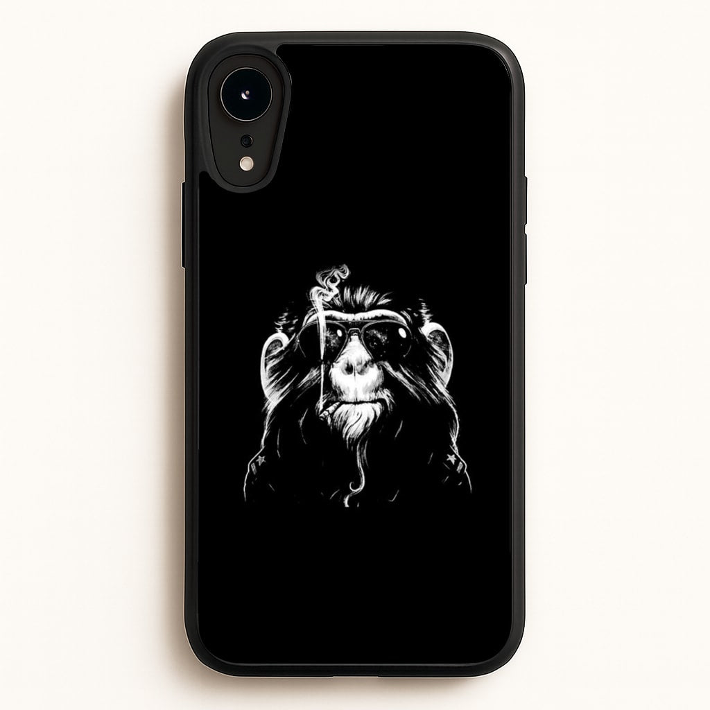 Smoking Monkey - Arctic Monkeys Phone Case for iPhone XR