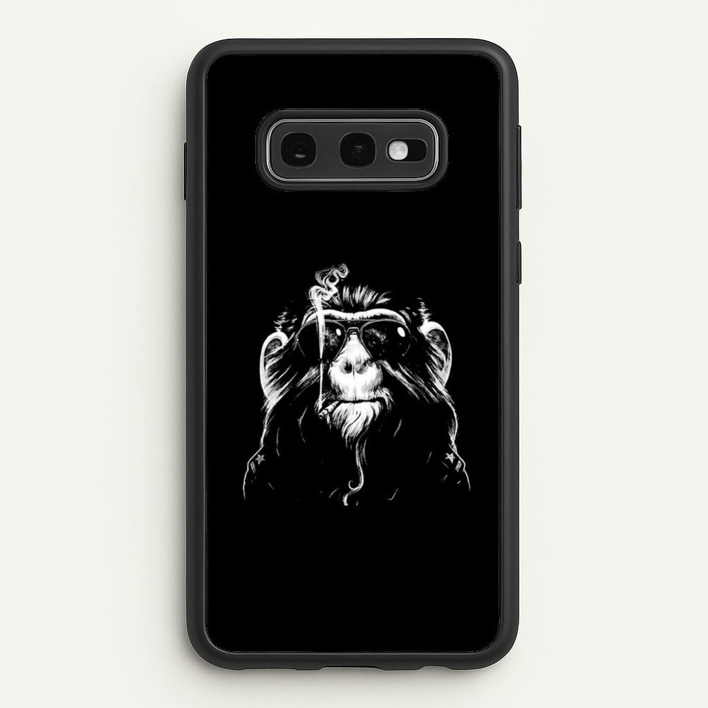 Smoking Monkey - Arctic Monkeys Phone Case for Galaxy S10e